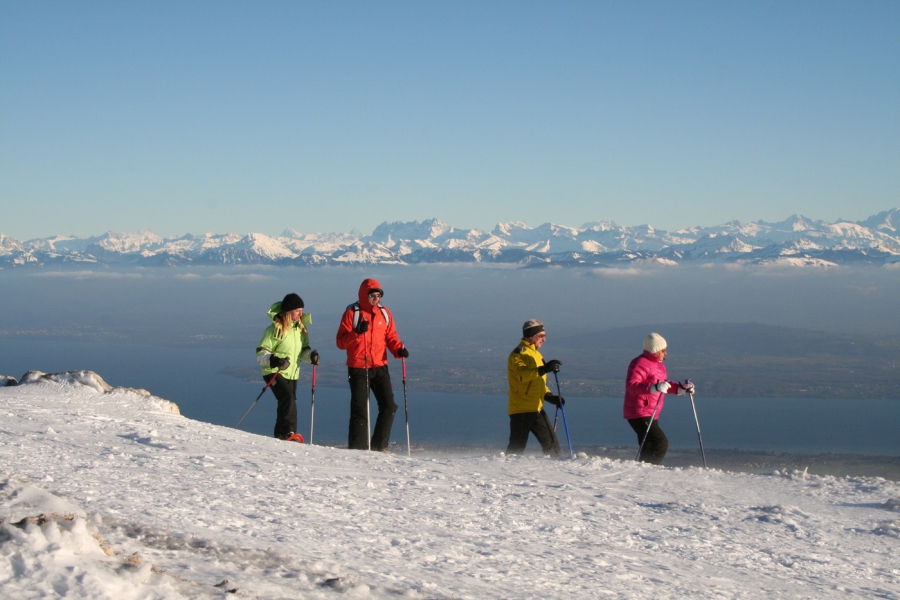 Wintersport Les Dappes